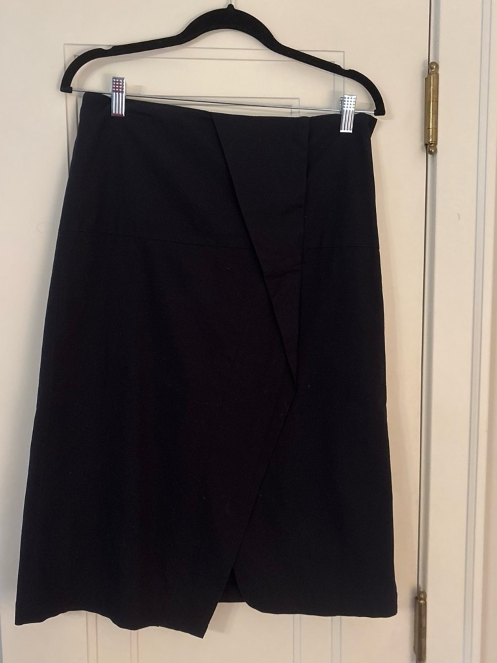 Marc by Marc Jacobs Black Pencil Wrap Skirt